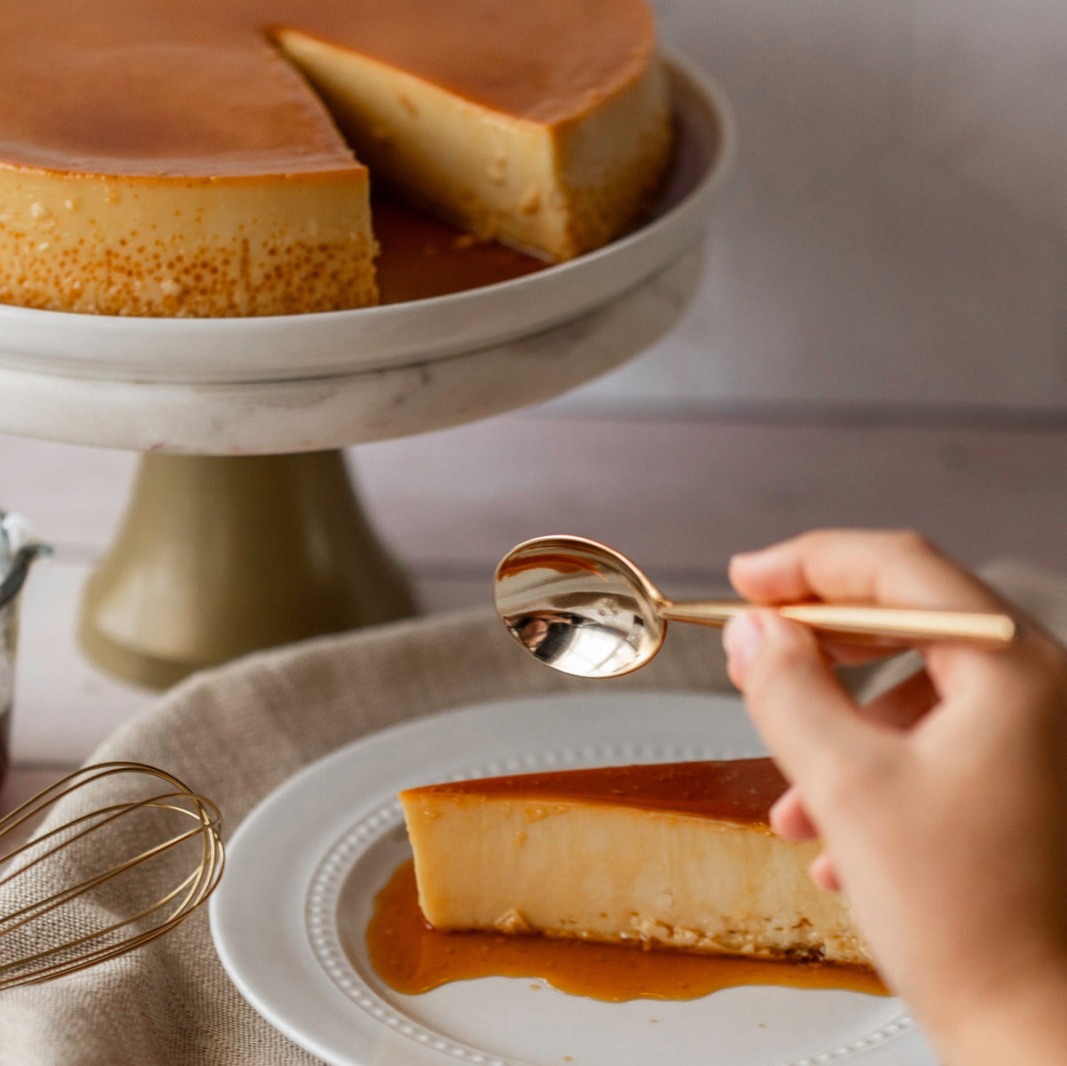 Coconut Custard (Flan)
