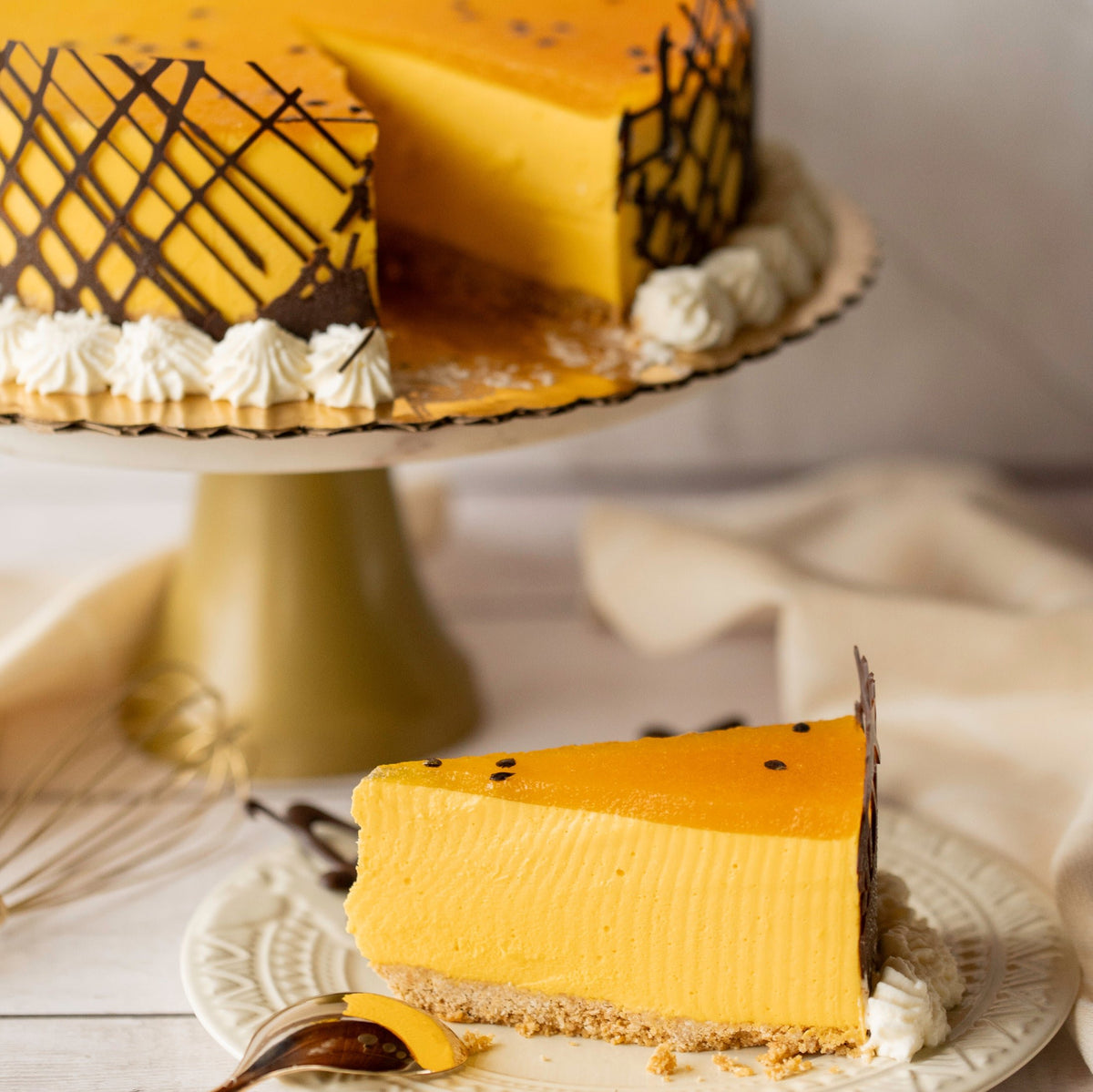 Passion Fruit Cheesecake