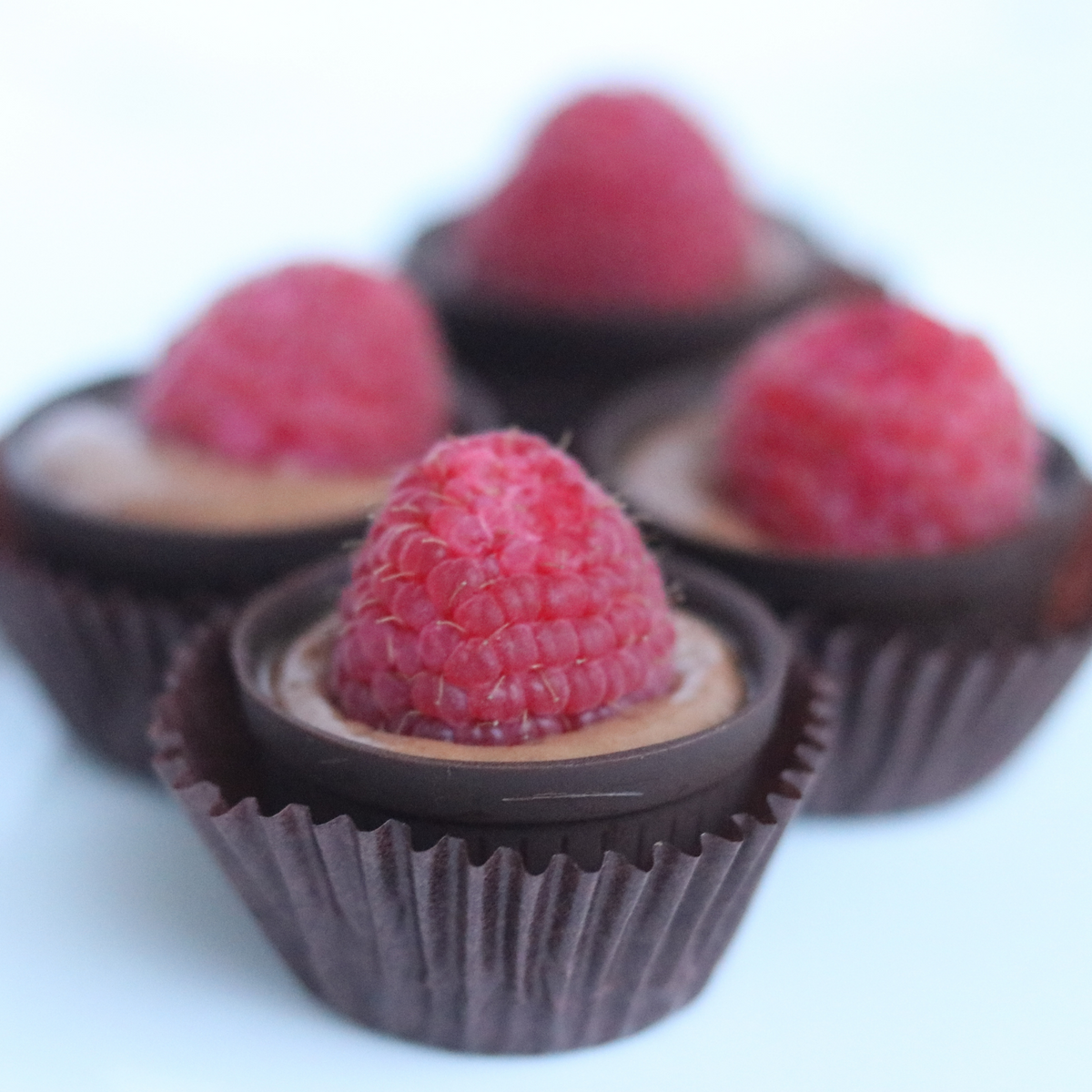 Chocolate Baskets with Filling